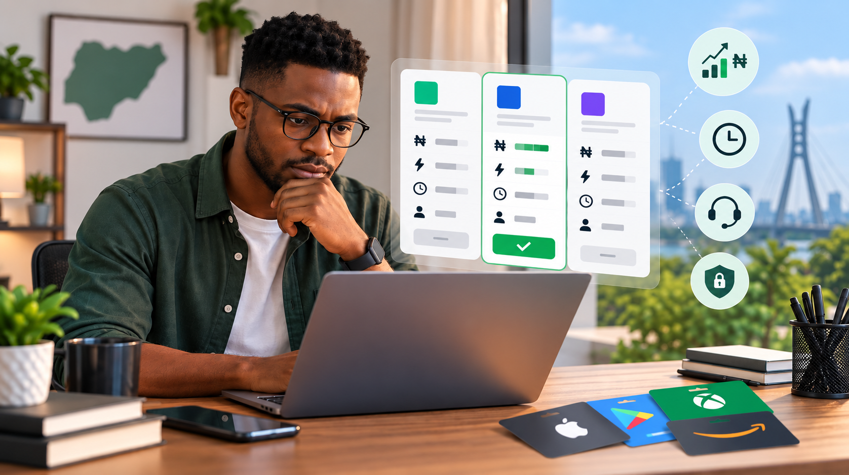 How to choose a gift card trading platform in Nigeria